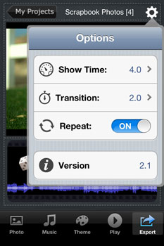 Facebook Photo Slideshow
