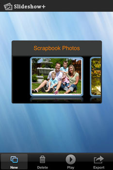 iPhone Slideshow App
